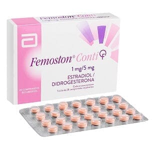 Femoston Conti 1/5 mg x 28 comprimidos Farmex-Receta Solidaria-Persistente-50
